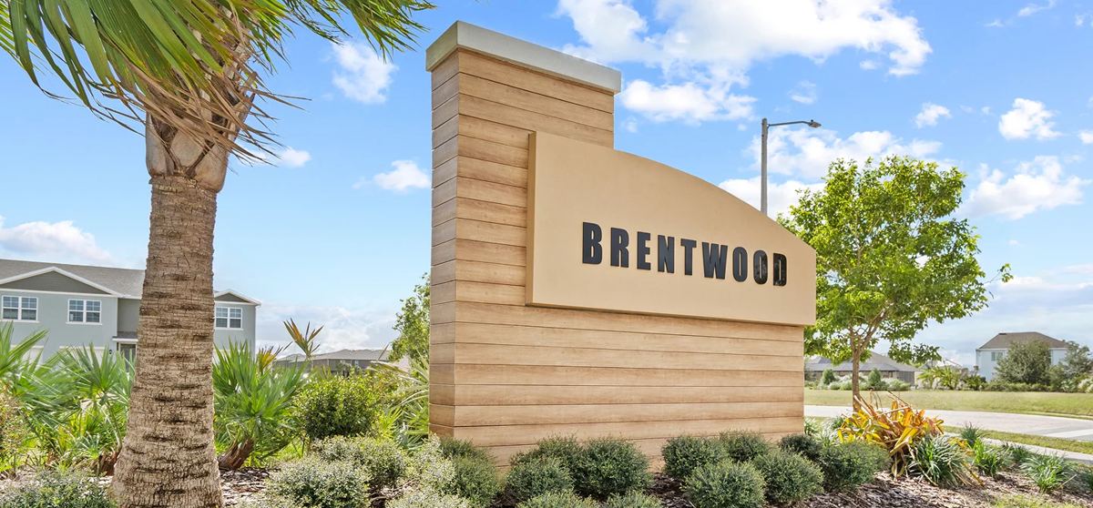 Entrada de Brentwood en Davenport
