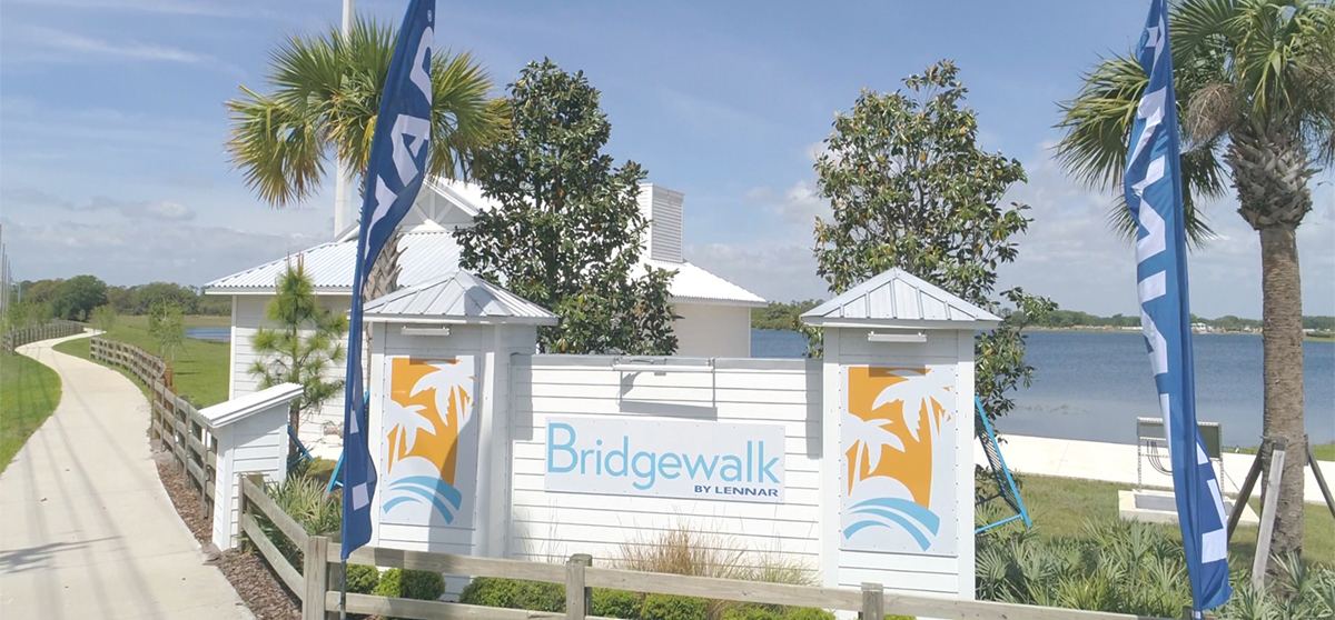 Entrada de Bridgewalk en Saint Cloud