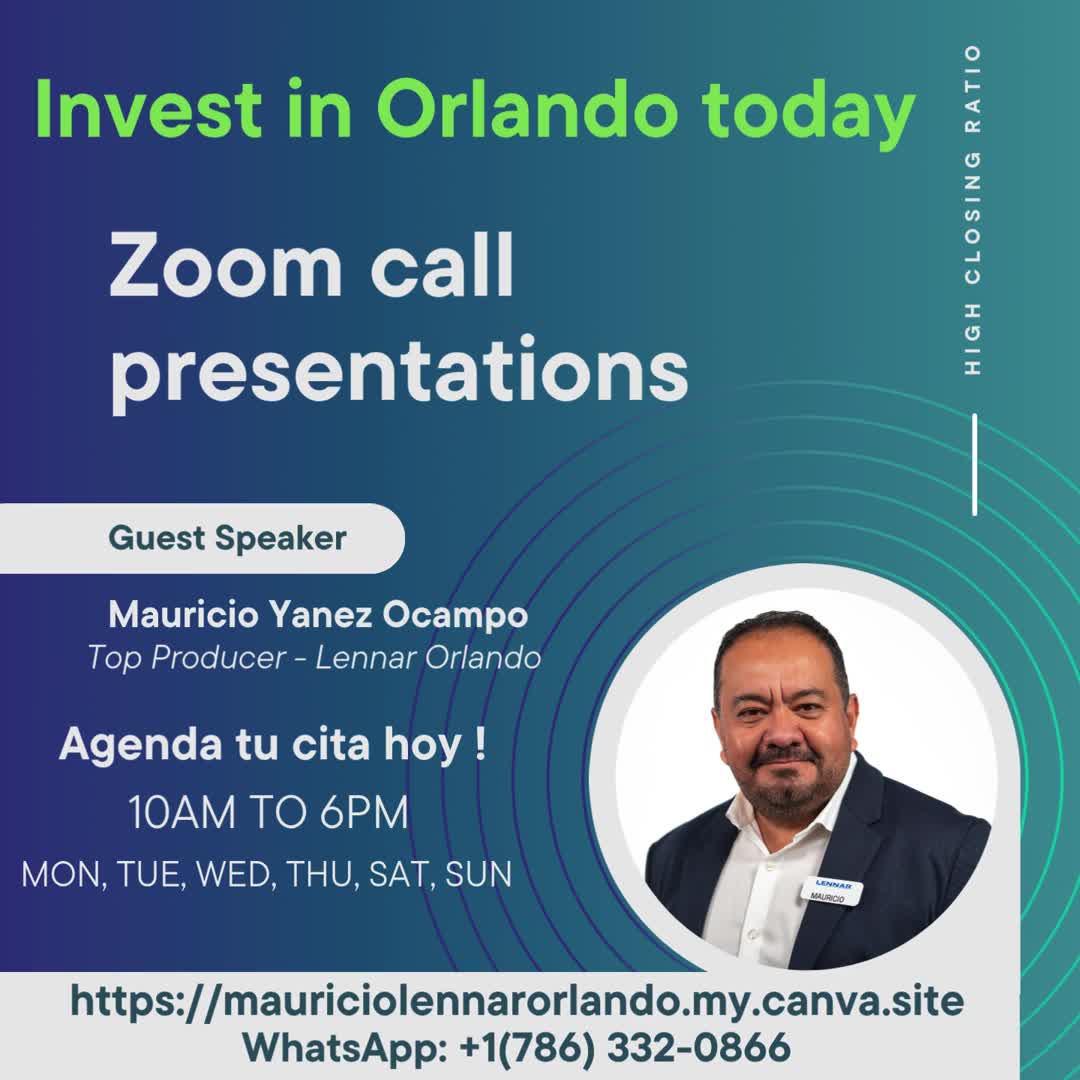 Mauricio Yanez Ocampo, presentaciones por Zoom