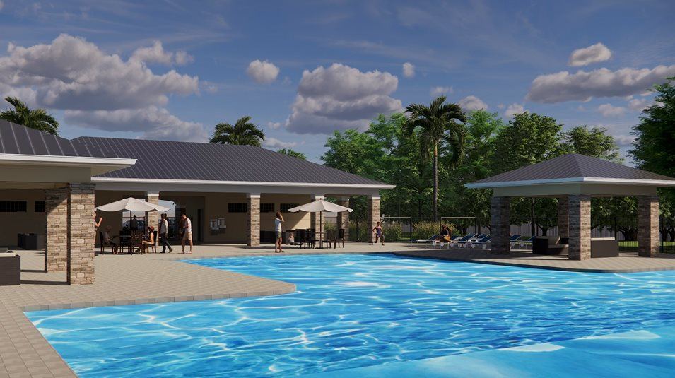 Representación de piscina de Pine Meadows en Eustis